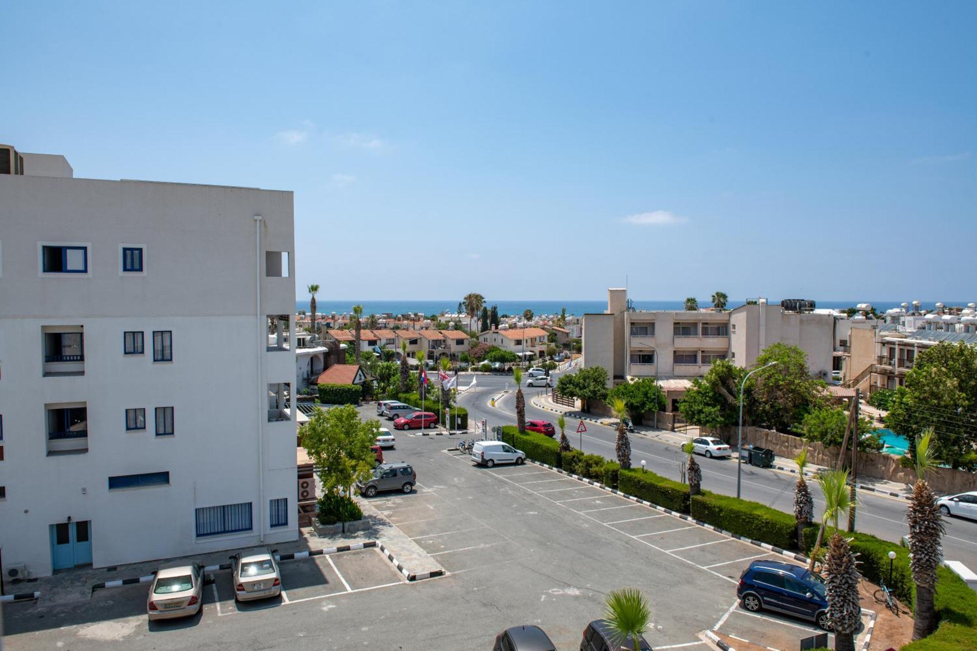 דירות Paphos Sunset Seaview Studio מראה חיצוני תמונה